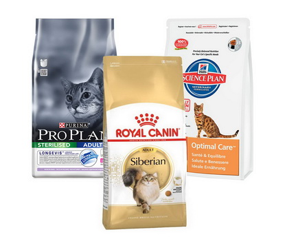 Купить онлайн Сухие корма для кошек в центральном зоомагазине Зубастик-Дв в Хабаровске и по всей России недорого.