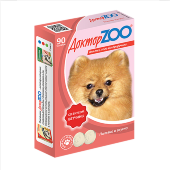 Купить онлайн Доктор ZOO Витамины для собак Ветчина 90 таб. в Зубастик-ДВ (интернет-магазин зоотоваров) с доставкой по Хабаровску и по всей России.