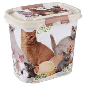 Купить онлайн Контейнер для корма "Cats" 10 л. в Зубастик-ДВ (интернет-магазин зоотоваров) с доставкой по Хабаровску и по всей России.