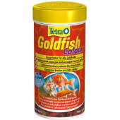 Купить онлайн TETRA Goldfish Colour - Тетра Корм для яркости окраски у золотых рыб в виде хлопьев в Зубастик-ДВ (интернет-магазин зоотоваров) с доставкой по Хабаровску и по всей России.