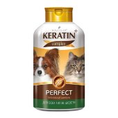 Купить онлайн Rolf Club Keratin+ Perfect Шампунь для кошек и собак для всех типов шерсти 400 мл  в Зубастик-ДВ (интернет-магазин зоотоваров) с доставкой по Хабаровску и по всей России.