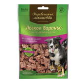 Купить онлайн ДЕРЕВЕНСКИЕ ЛАКОМСТВА для собак Легкое баранье, мелко рубленые кусочки - 30гр в Зубастик-ДВ (интернет-магазин зоотоваров) с доставкой по Хабаровску и по всей России.