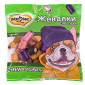 Купить онлайн Мнямс лакомство для собак "Жевалки CHEWY TUBES" с курицей 150 г. в Зубастик-ДВ (интернет-магазин зоотоваров) с доставкой по Хабаровску и по всей России.