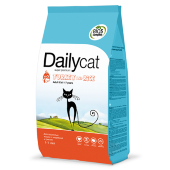 Купить онлайн DailyCat ADULT - для взрослых кошек с индейкой и рисом в Зубастик-ДВ (интернет-магазин зоотоваров) с доставкой по Хабаровску и по всей России.
