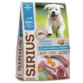 Купить онлайн Sirius корм для щенков и молодых собак Ягненок с рисом в Зубастик-ДВ (интернет-магазин зоотоваров) с доставкой по Хабаровску и по всей России.