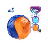 Купить онлайн GiGwi  Два резиновых мяча с  пищалкой 8 см  в Зубастик-ДВ (интернет-магазин зоотоваров) с доставкой по Хабаровску и по всей России.