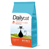 Купить онлайн DailyCat SENIOR - для пожилых кошек с индейкой и рисом в Зубастик-ДВ (интернет-магазин зоотоваров) с доставкой по Хабаровску и по всей России.
