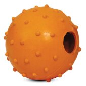 Купить онлайн Triol Мяч-погремушка резиновый с шипами 6 см. в Зубастик-ДВ (интернет-магазин зоотоваров) с доставкой по Хабаровску и по всей России.