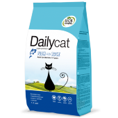 Купить онлайн DailyCat ADULT Steri Lite - для взрослых стерилизованных кошек с рыбой и рисом в Зубастик-ДВ (интернет-магазин зоотоваров) с доставкой по Хабаровску и по всей России.