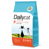 Купить онлайн DailyCat KITTEN - для котят с индейкой и рисом в Зубастик-ДВ (интернет-магазин зоотоваров) с доставкой по Хабаровску и по всей России.