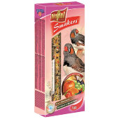 Купить онлайн Vitapol Smakers Лакомые палочки для экзотических птиц с фруктами 60 г. в Зубастик-ДВ (интернет-магазин зоотоваров) с доставкой по Хабаровску и по всей России.