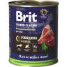 Brit Premium by Nature Кусочки с говядиной и сердцем для собак 850 гр - Brit Premium by Nature Кусочки с говядиной и сердцем для собак 850 гр