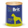 Brit Premium by Nature Кусочки с говядиной и сердцем для собак 850 гр - Brit Premium by Nature Кусочки с говядиной и сердцем для собак 850 гр