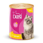 Купить онлайн DARSI Курица для взрослых кошек - 340гр в Зубастик-ДВ (интернет-магазин зоотоваров) с доставкой по Хабаровску и по всей России.