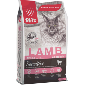 Купить онлайн BLITZ ADULT CAT LAMB – Блитц для взрослых кошек Ягненок в Зубастик-ДВ (интернет-магазин зоотоваров) с доставкой по Хабаровску и по всей России.