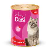 Купить онлайн DARSI Телятина для взрослых кошек - 340гр в Зубастик-ДВ (интернет-магазин зоотоваров) с доставкой по Хабаровску и по всей России.