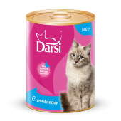 Купить онлайн DARSI Ягнёнок для взрослых кошек - 340гр в Зубастик-ДВ (интернет-магазин зоотоваров) с доставкой по Хабаровску и по всей России.