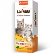 Купить онлайн Unitabs Mama+Kitty с B9 Витаминная паста для котят, беременных и кормящих кошек 120 мл в Зубастик-ДВ (интернет-магазин зоотоваров) с доставкой по Хабаровску и по всей России.