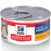 Купить онлайн Hill's Science Plan Active Longevity Влажный корм для кошек старше 7 лет с курицей 82 гр в Зубастик-ДВ (интернет-магазин зоотоваров) с доставкой по Хабаровску и по всей России.