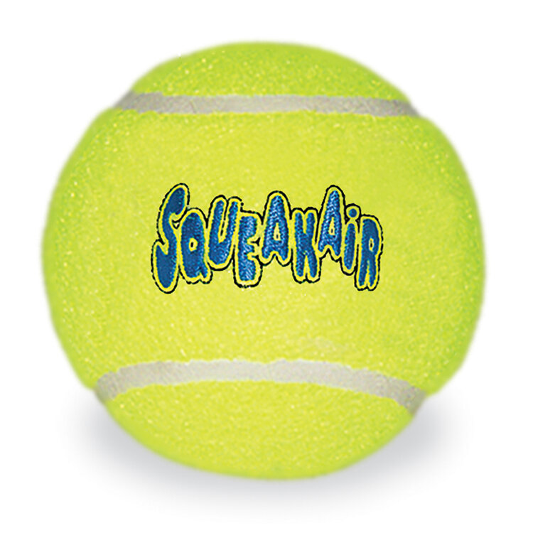 Заказать онлайн Kong игрушка Air Теннисный мяч средний 6 см в интернет-магазине зоотоваров Зубастик-ДВ в Хабаровске и по всей России.