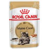 Купить онлайн  ROYAL CANIN ADULT MAINE COON - Роял Канин для взрослых кошек породы Мэйн Кун в соусе - 85гр в Зубастик-ДВ (интернет-магазин зоотоваров) с доставкой по Хабаровску и по всей России.