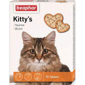 Купить онлайн BEAPHAR Витамины для кошек Kitty`s С Таурином и биотином в Зубастик-ДВ (интернет-магазин зоотоваров) с доставкой по Хабаровску и по всей России.