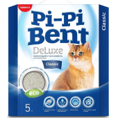 Купить онлайн Pi-Pi Bent DeLuxe Наполнитель Комкующийся без запаха для кошек 5 кг. в Зубастик-ДВ (интернет-магазин зоотоваров) с доставкой по Хабаровску и по всей России.