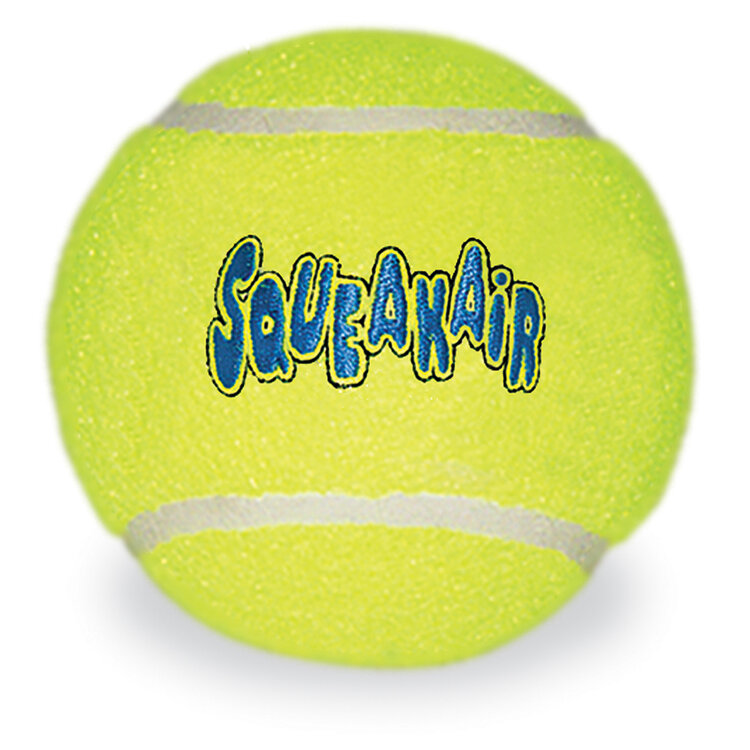 Заказать онлайн Kong игрушка Air Теннисный мяч большой 8 см в интернет-магазине зоотоваров Зубастик-ДВ в Хабаровске и по всей России.