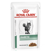 Купить онлайн ROYAL CANIN DIABETIC FELINE – Роял Канин лечебный корм для взрослых кошек при сахарном диабете - 85 гр в Зубастик-ДВ (интернет-магазин зоотоваров) с доставкой по Хабаровску и по всей России.