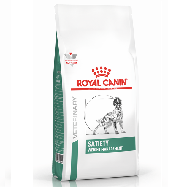 Заказать онлайн ROYAL CANIN SATIETY WEIGHT MANAGEMENT SAT 30 CANINE – Роял Канин диета для взрослых собак для контроля избыточного веса, стадия 1 в интернет-магазине зоотоваров Зубастик-ДВ в Хабаровске и по всей России.