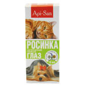 Купить онлайн API-SAN РОСИНКА Лосьон для глаз 15мл в Зубастик-ДВ (интернет-магазин зоотоваров) с доставкой по Хабаровску и по всей России.