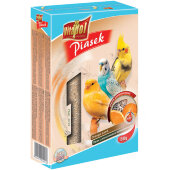 Купить онлайн Vitapol Апельсиновый песок для птиц 1,5 кг в Зубастик-ДВ (интернет-магазин зоотоваров) с доставкой по Хабаровску и по всей России.
