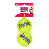 Купить онлайн Kong игрушка Air Теннисный мяч большой 8 см (в упаковке 2 шт) в Зубастик-ДВ (интернет-магазин зоотоваров) с доставкой по Хабаровску и по всей России.