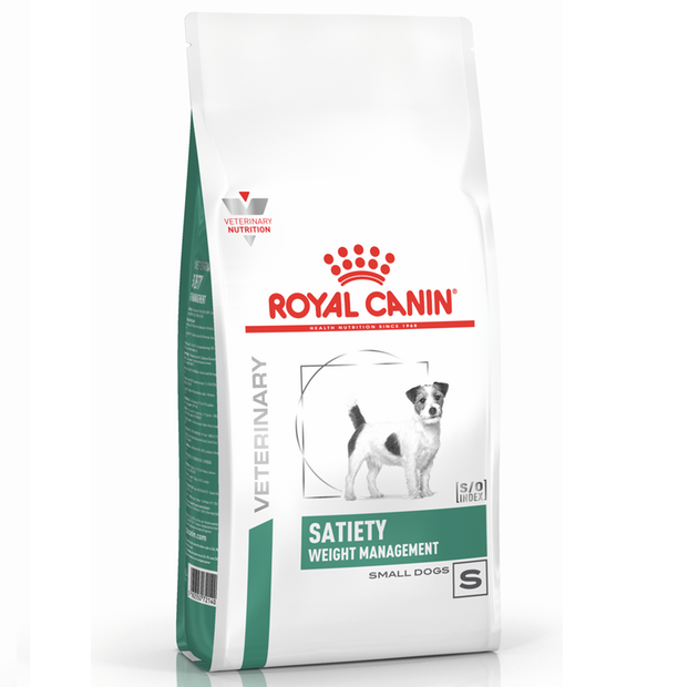 Заказать онлайн ROYAL CANIN SATIETY SMALL DOG CANINE – Роял Канин диета для взрослых собак менее 10 кг при ожирении в интернет-магазине зоотоваров Зубастик-ДВ в Хабаровске и по всей России.