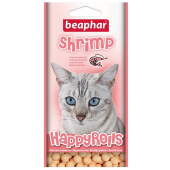 Купить онлайн BEAPHAR Лакомство Happy Rolls Shrimp с креветками для кошек 80шт в Зубастик-ДВ (интернет-магазин зоотоваров) с доставкой по Хабаровску и по всей России.