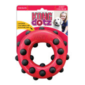 Купить онлайн KONG игрушка для собак Dotz кольцо большое 15 см в Зубастик-ДВ (интернет-магазин зоотоваров) с доставкой по Хабаровску и по всей России.