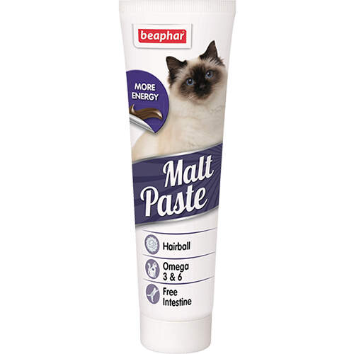 Заказать онлайн BEAPHAR Мальт-паста для вывода шерсти из кишечника для кошек в интернет-магазине зоотоваров Зубастик-ДВ в Хабаровске и по всей России.