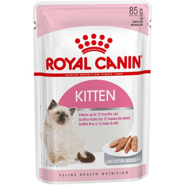Заказать онлайн  ROYAL CANIN KITTEN - Роял Канин для котят в паштете - 85гр в интернет-магазине зоотоваров Зубастик-ДВ в Хабаровске и по всей России.