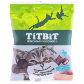 Купить онлайн Titbit Лакомый кусочек Хрустящие подушечки с паштетом из утки для кошек 30 гр в Зубастик-ДВ (интернет-магазин зоотоваров) с доставкой по Хабаровску и по всей России.