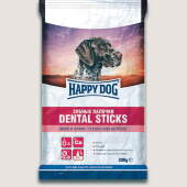 Купить онлайн HAPPY DOG – Хэппи Дог палочки-лакомство для профилактики образования зубного камня у собак с мясом и злаками в Зубастик-ДВ (интернет-магазин зоотоваров) с доставкой по Хабаровску и по всей России.