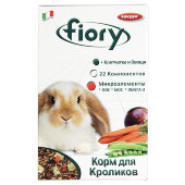 Купить онлайн FIORY корм для кроликов Karaote 850 г в Зубастик-ДВ (интернет-магазин зоотоваров) с доставкой по Хабаровску и по всей России.