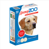 Купить онлайн Доктор ZOO Витамины для собак Здоровый иммунитет 90 таб. в Зубастик-ДВ (интернет-магазин зоотоваров) с доставкой по Хабаровску и по всей России.