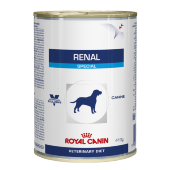 Купить онлайн ROYAL CANIN RENAL SPECIAL CANIN – Роял Канин диета влажная для привередливых взрослых собак при хронической почечной недостаточности - 410гр в Зубастик-ДВ (интернет-магазин зоотоваров) с доставкой по Хабаровску и по всей России.