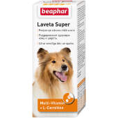 Купить онлайн BEAPHAR Кормовая добавка Laveta Super для собак - 50мл в Зубастик-ДВ (интернет-магазин зоотоваров) с доставкой по Хабаровску и по всей России.