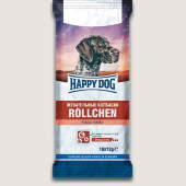 Купить онлайн HAPPY DOG – Хэппи Дог колбаски жевательные для собак с рубцом в Зубастик-ДВ (интернет-магазин зоотоваров) с доставкой по Хабаровску и по всей России.