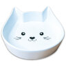 Миска Mr.Kranch керамическая для кошек Мордочка кошки 200 мл белая - Миска Mr.Kranch керамическая для кошек Мордочка кошки 200 мл белая