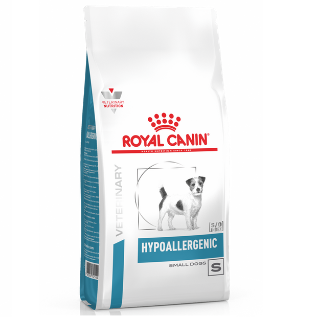 Заказать онлайн  ROYAL CANIN HYPOALLERGENIC SMALL DOG HSD24 CANINE – Роял Канин диета для мелких пород при пищевой аллергии в интернет-магазине зоотоваров Зубастик-ДВ в Хабаровске и по всей России.