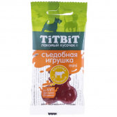 Купить онлайн Titbit Съедобная Игрушка-косточка с телятиной для собак 23 гр в Зубастик-ДВ (интернет-магазин зоотоваров) с доставкой по Хабаровску и по всей России.