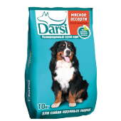 Купить онлайн DARSI Мясное ассорти для собак крупных пород в Зубастик-ДВ (интернет-магазин зоотоваров) с доставкой по Хабаровску и по всей России.