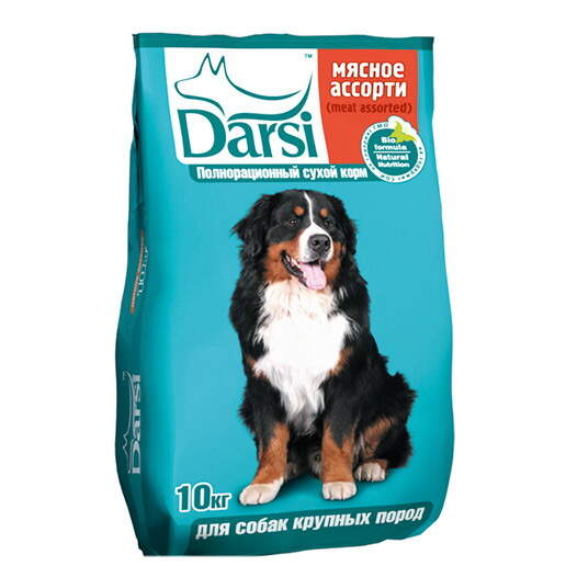 Заказать онлайн DARSI Мясное ассорти для собак крупных пород в интернет-магазине зоотоваров Зубастик-ДВ в Хабаровске и по всей России.